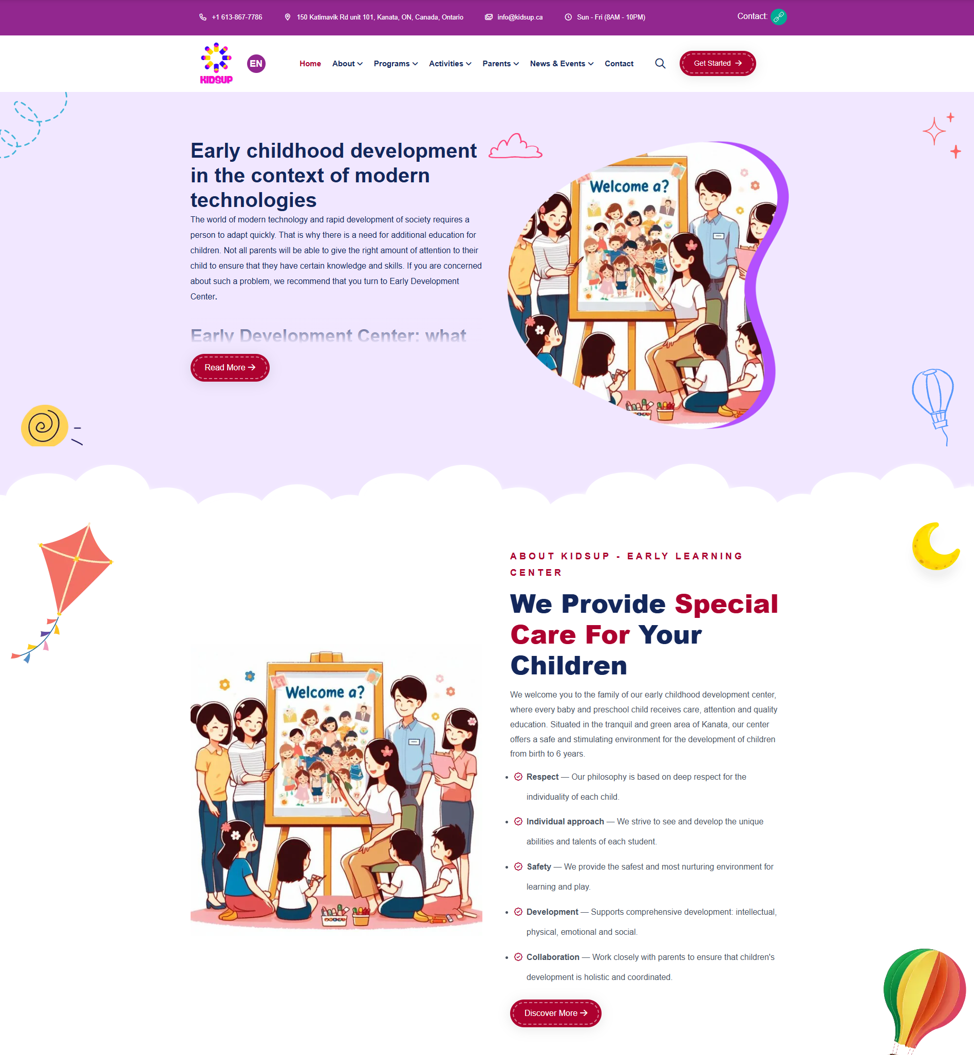 KidSup Kanata Early Childhood Development Center (Canada)