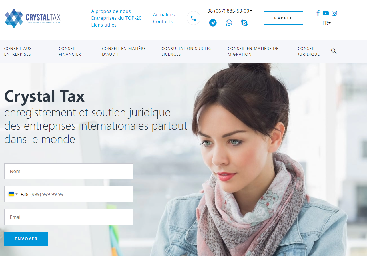 CrystalTax projet