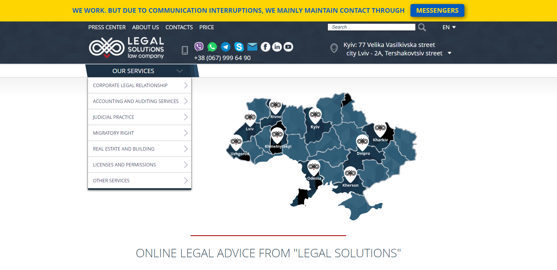 Legal Solutions Project