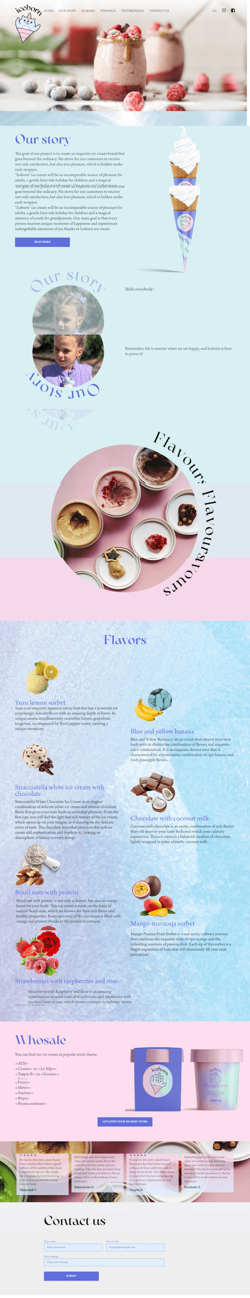 Studio de crème glacée Iceborn