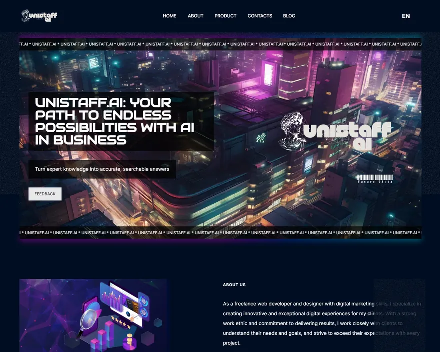 Unistaff.ai — Plattform für KI-Mitarbeiter