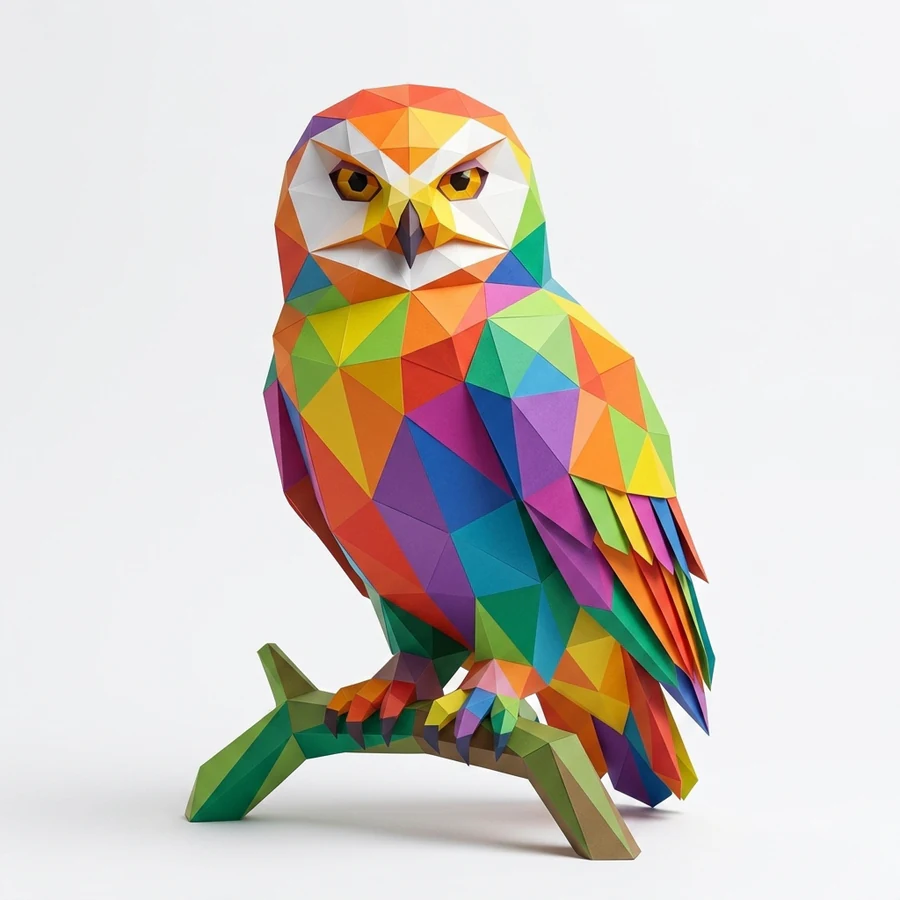 Snowy owl — Bubo scandiacus
